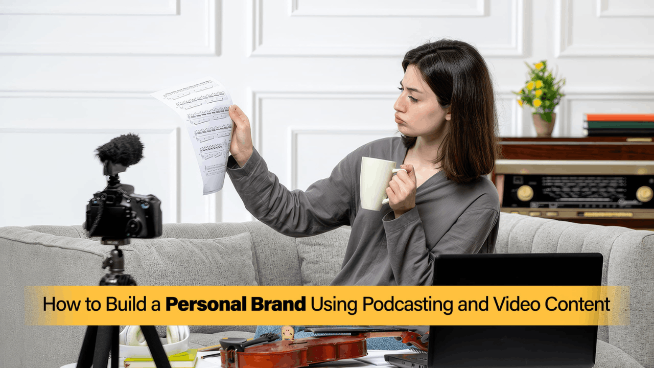 How to Build a Personal Brand Using Podcasting and Video Content